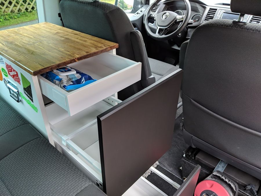 Ikea Küchenmodul für den Multivan
